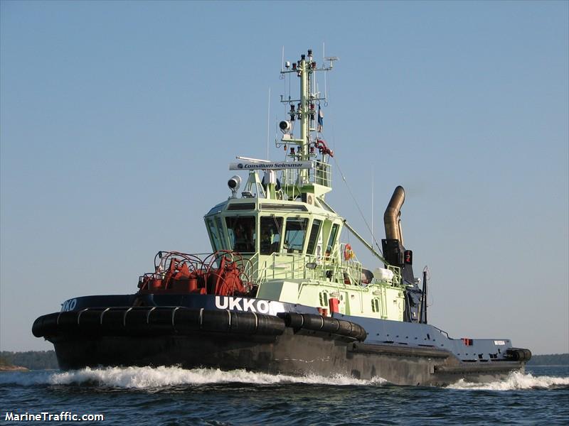 ukko (Tug) - IMO 9230244, MMSI 230946000, Call Sign OJIJ under the flag of Finland