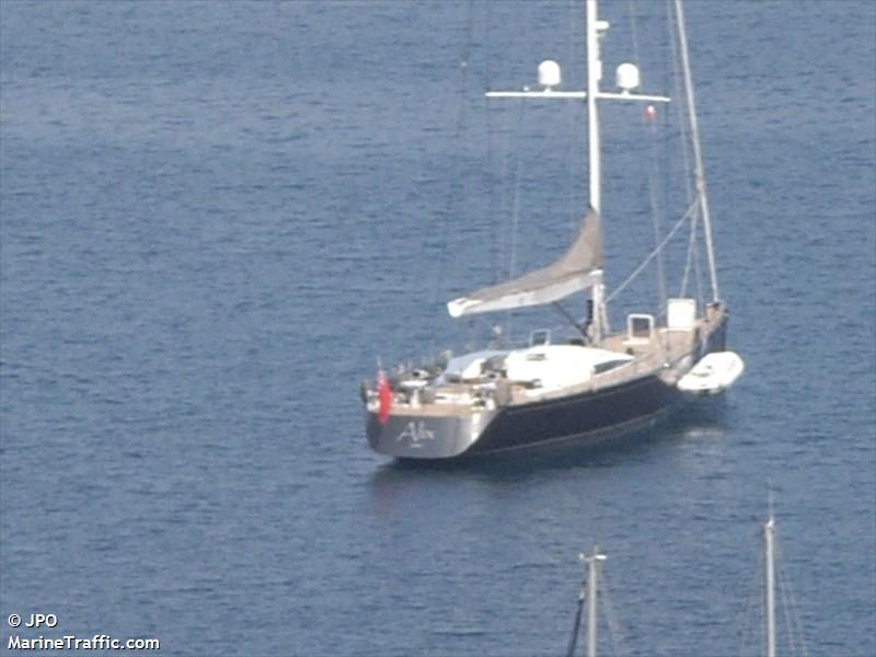 alix (Sailing vessel) - IMO , MMSI 235080975, Call Sign 2DPM9 under the flag of United Kingdom (UK)