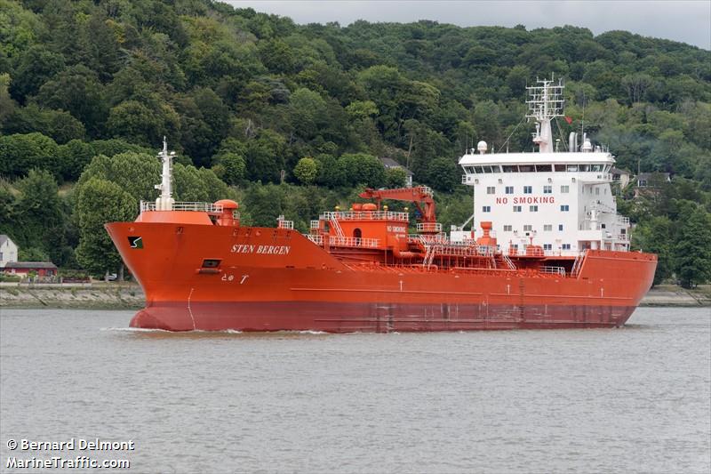 sten bergen (Chemical/Oil Products Tanker) - IMO 9407988, MMSI 236501000, Call Sign ZDIY8 under the flag of Gibraltar