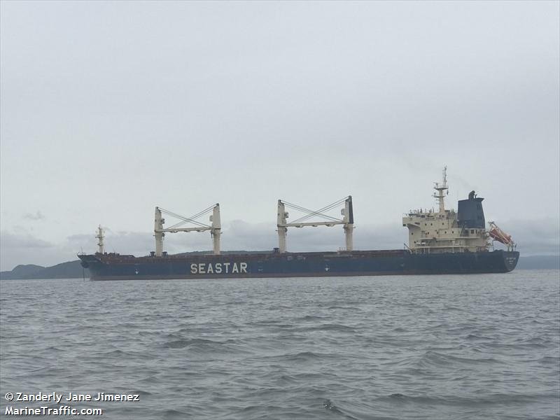 seastar titan (Bulk Carrier) - IMO 9406037, MMSI 236709000, Call Sign ZDQS6 under the flag of Gibraltar
