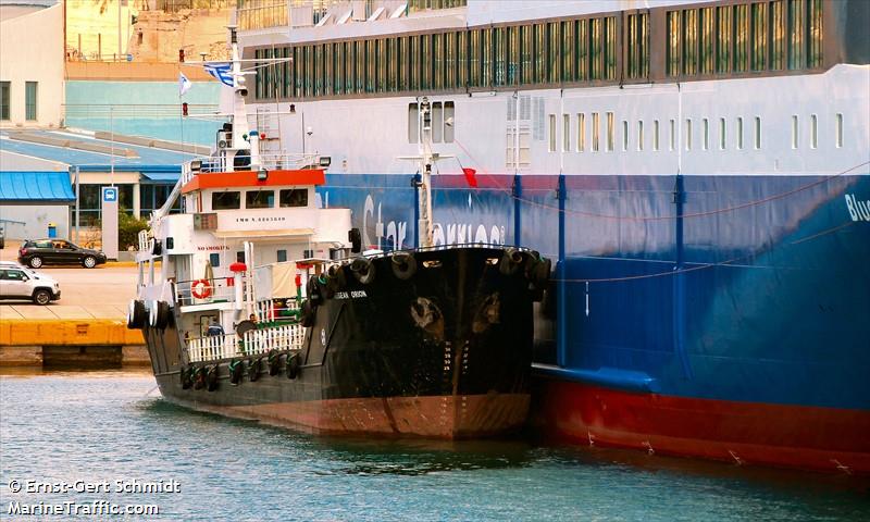 aegean orion (Bunkering Tanker) - IMO 8865640, MMSI 239550200, Call Sign SVA2487 under the flag of Greece