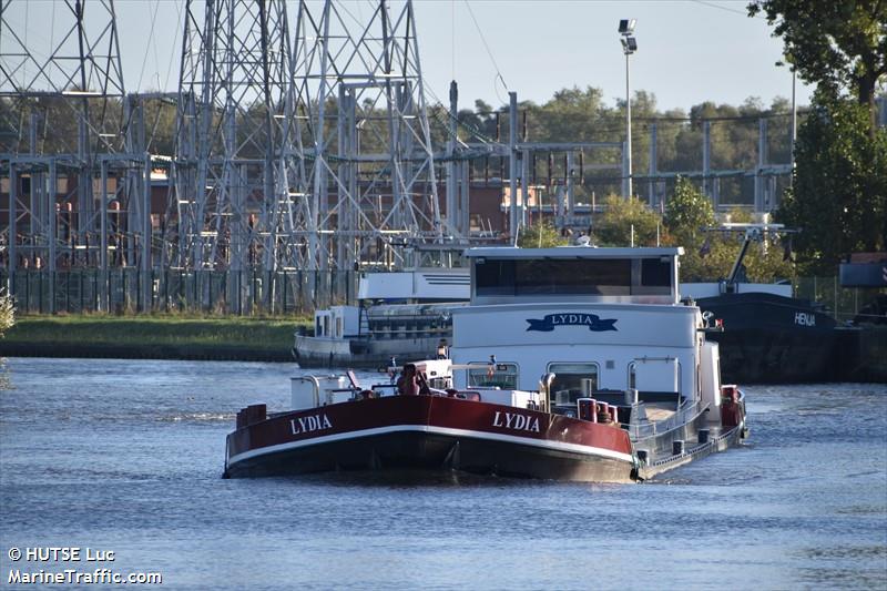 lydia (Cargo ship) - IMO , MMSI 244060788, Call Sign PF4461 under the flag of Netherlands