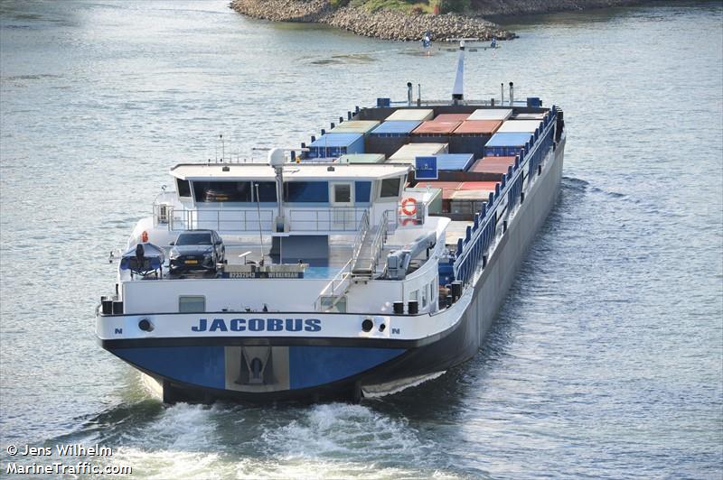 jacobus (Cargo ship) - IMO , MMSI 244650495, Call Sign PB3668 under the flag of Netherlands