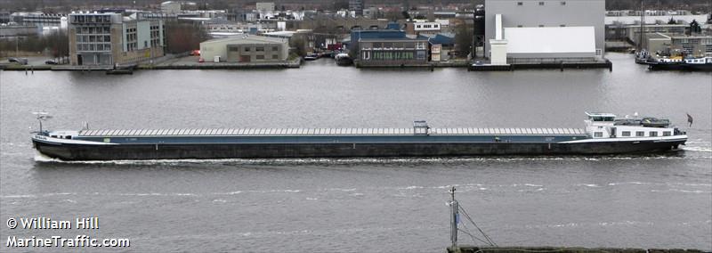 qudajo (Cargo ship) - IMO , MMSI 244670665, Call Sign PI7001 under the flag of Netherlands