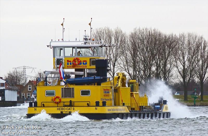 hebo-cat 9 (Dredging or UW ops) - IMO , MMSI 244730231, Call Sign PB9278 under the flag of Netherlands