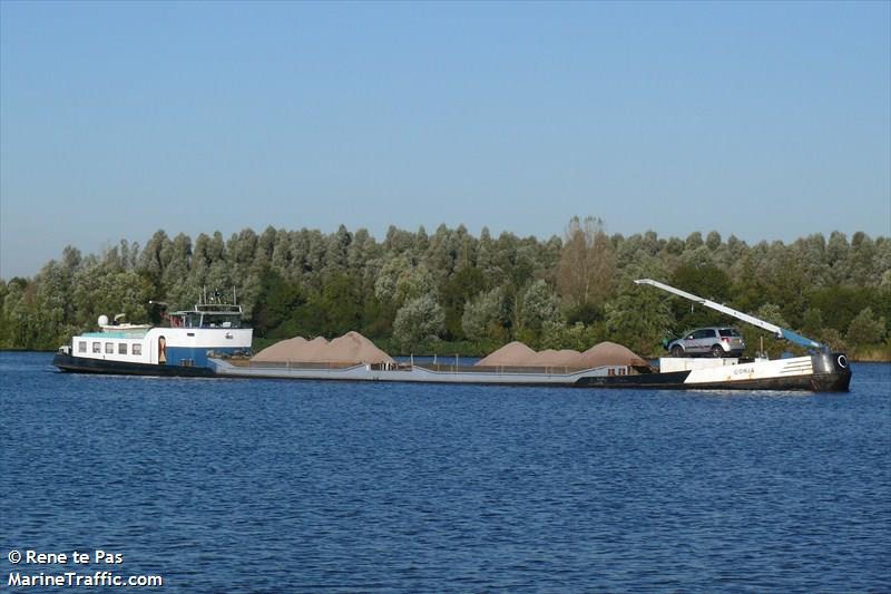 corja (Cargo ship) - IMO , MMSI 244750430, Call Sign PF2160 under the flag of Netherlands