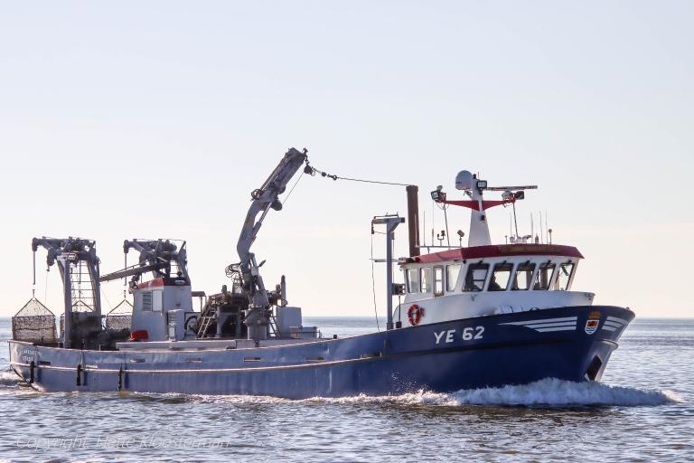 ye-62 j. margaretha (Fishing vessel) - IMO , MMSI 244763000, Call Sign PEZE under the flag of Netherlands