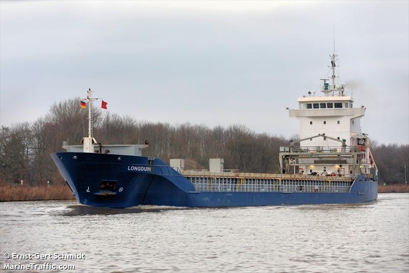 longduin (General Cargo Ship) - IMO 9213882, MMSI 246484000, Call Sign PEBT under the flag of Netherlands