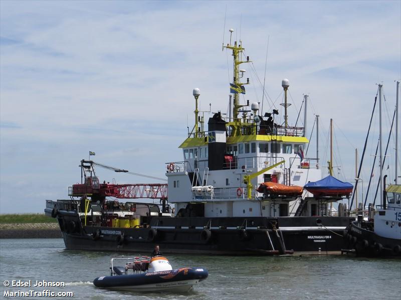 multrasalvor 4 (Salvage Ship) - IMO 8224286, MMSI 246490000, Call Sign PDPN under the flag of Netherlands