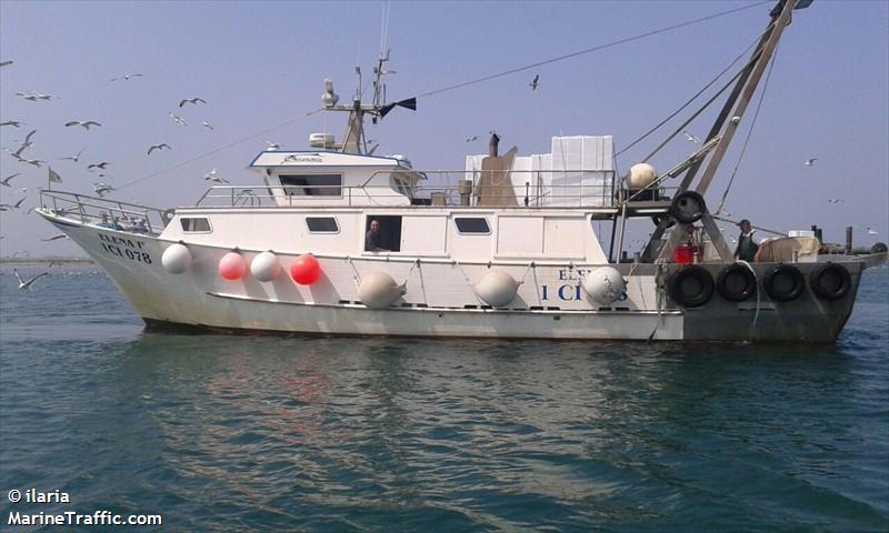 elena i (Fishing vessel) - IMO , MMSI 247054450, Call Sign IKWW under the flag of Italy
