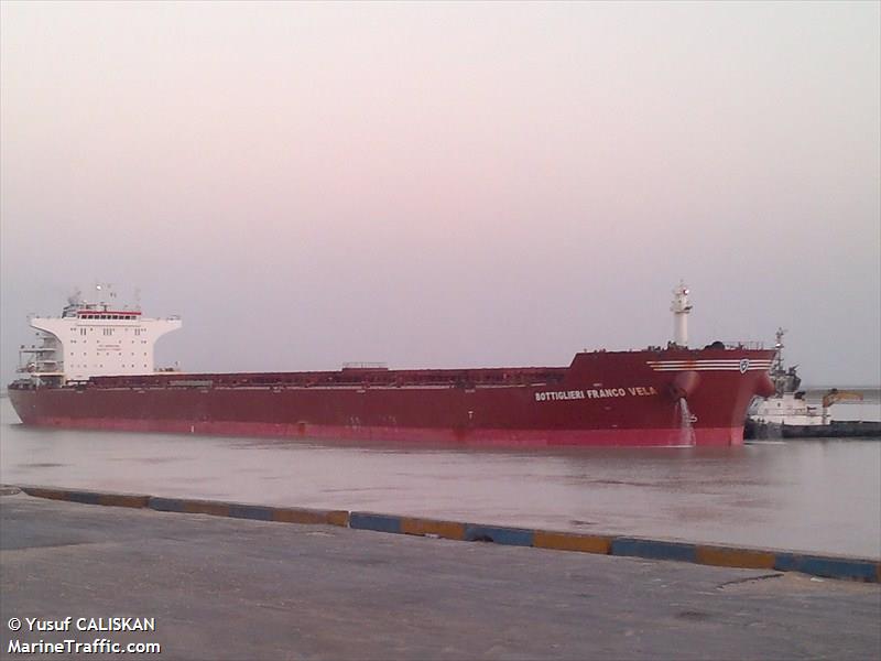 bottiglieri franco v (Bulk Carrier) - IMO 9426087, MMSI 247292300, Call Sign ICOR under the flag of Italy