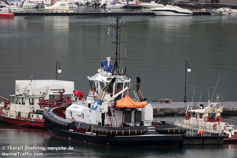 liguria (Tug) - IMO 9817444, MMSI 247339200, Call Sign IJUI2 under the flag of Italy