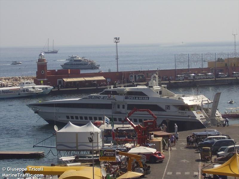 salerno jet (Passenger Ship) - IMO 9017563, MMSI 247343000, Call Sign IRZA under the flag of Italy