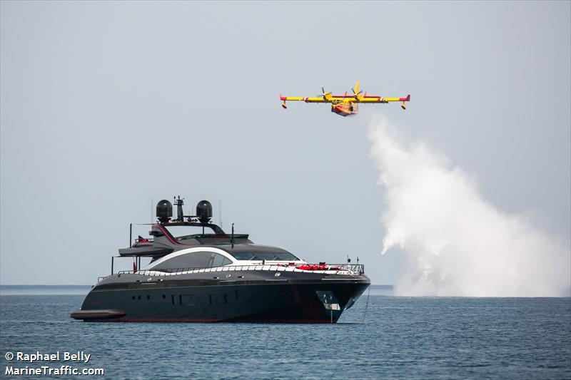 black legend (Yacht) - IMO 9830551, MMSI 248310000, Call Sign 9HA4594 under the flag of Malta