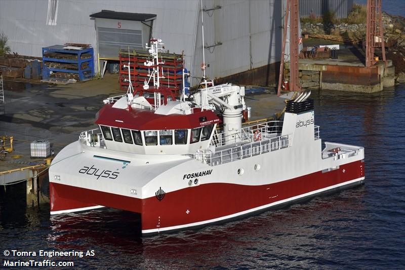 fosnahav (Fishing Support Vessel) - IMO 9895862, MMSI 257104330, Call Sign LGDE under the flag of Norway