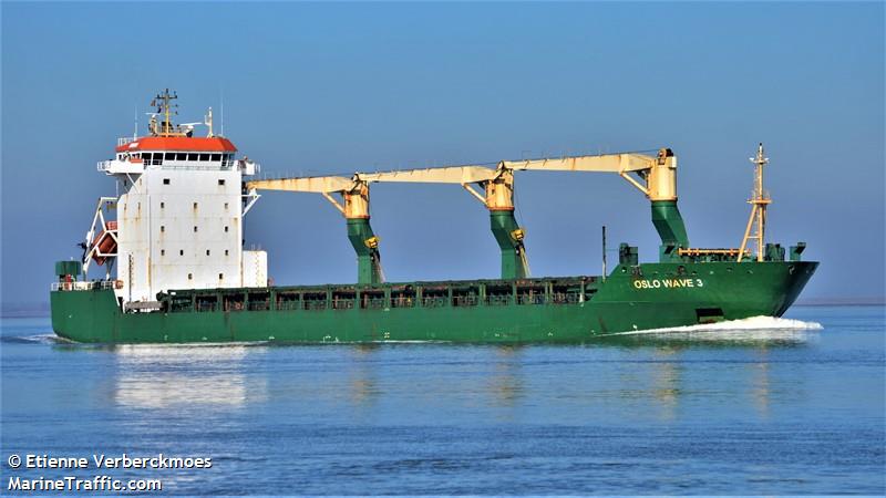 oslo wave 3 (General Cargo Ship) - IMO 9208198, MMSI 257113350, Call Sign LAKT8 under the flag of Norway