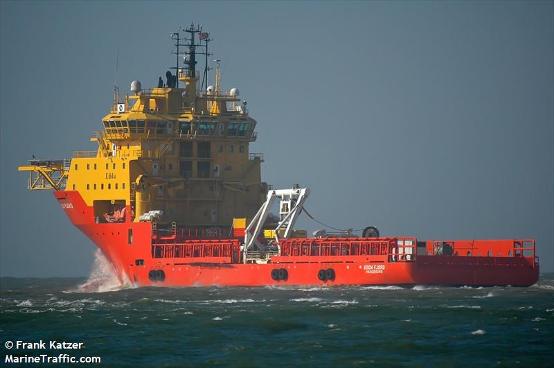 edda fjord (Offshore Tug/Supply Ship) - IMO 9246114, MMSI 257204000, Call Sign LACU8 under the flag of Norway