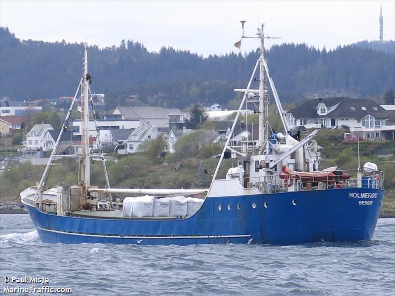 holmefjord (General Cargo Ship) - IMO 5225916, MMSI 257222500, Call Sign JWLJ under the flag of Norway