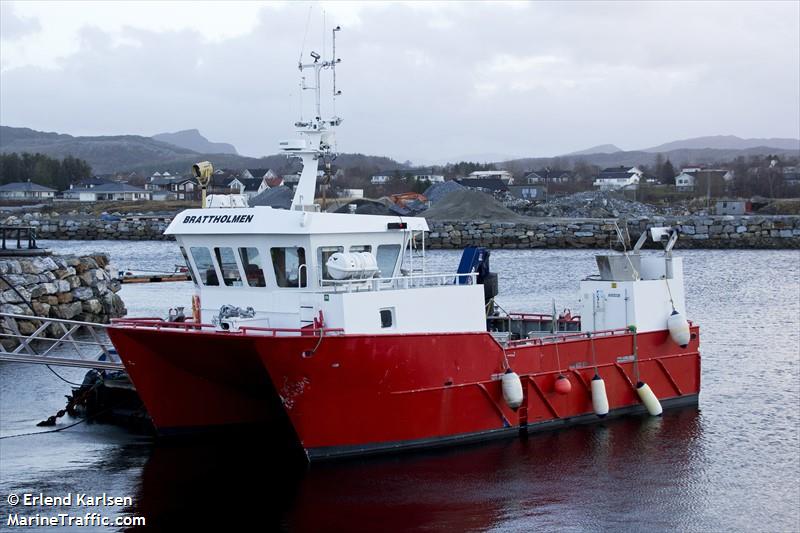 brattholmen (Cargo ship) - IMO , MMSI 258012500, Call Sign LK7588 under the flag of Norway