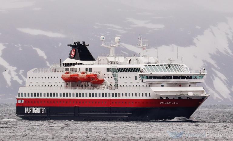 ms polarlys (Passenger/Ro-Ro Cargo Ship) - IMO 9107796, MMSI 259322000, Call Sign LHYG under the flag of Norway