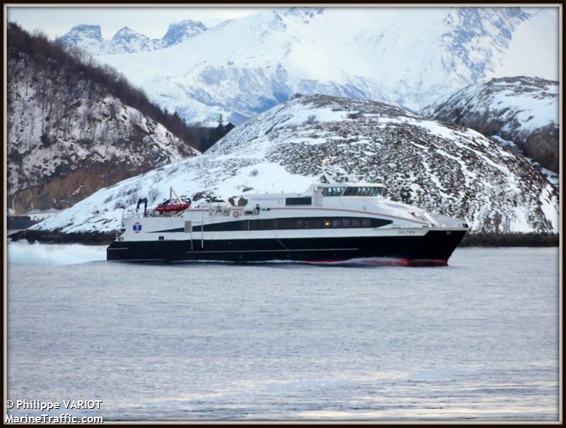 salten (Passenger Ship) - IMO 9281061, MMSI 259387000, Call Sign LMFM under the flag of Norway