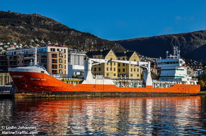 kristian with (General Cargo Ship) - IMO 9375898, MMSI 259983000, Call Sign LCQJ under the flag of Norway