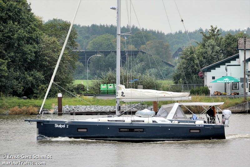 skalpel 2 (Pleasure craft) - IMO , MMSI 261080320, Call Sign SPG6007 under the flag of Poland