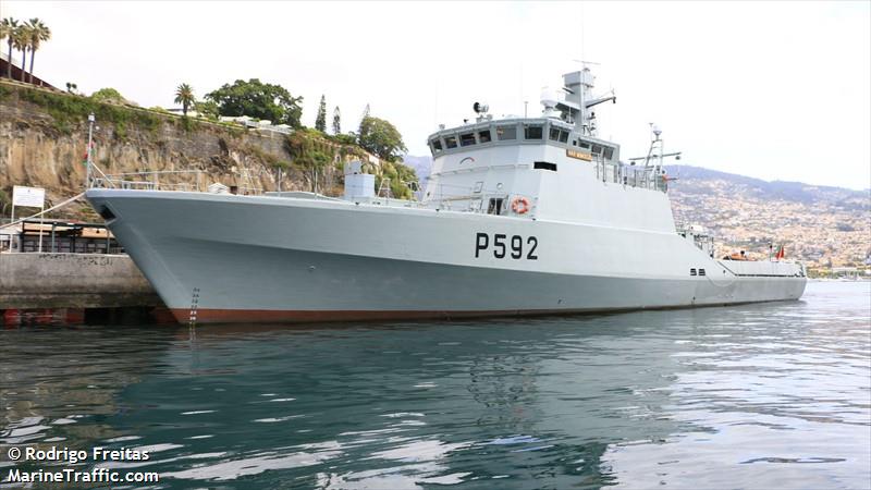 nrp mondego (Military ops) - IMO , MMSI 263075003, Call Sign CTPM under the flag of Portugal