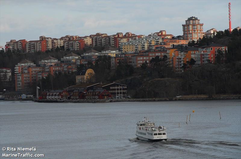 mysing (Passenger Ship) - IMO 7727308, MMSI 265321000, Call Sign SGPC under the flag of Sweden