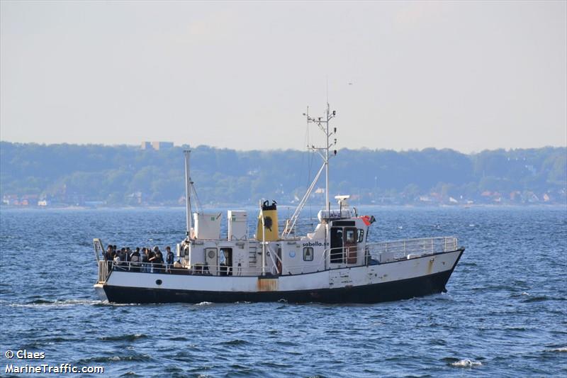 sabella (Passenger ship) - IMO , MMSI 265563720, Call Sign SDRJ under the flag of Sweden