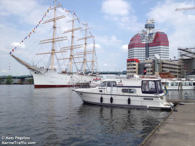 aquarius (Pleasure craft) - IMO , MMSI 265693000, Call Sign SB7787 under the flag of Sweden