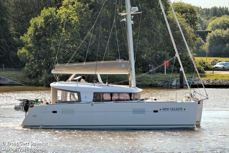 new celeste (Sailing vessel) - IMO , MMSI 269108780, Call Sign HBY4956 under the flag of Switzerland