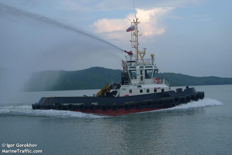 samson (Tug) - IMO 9652686, MMSI 273359670 under the flag of Russia