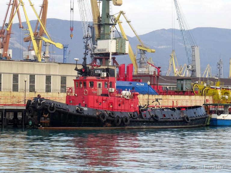 atoll (Tug) - IMO 9076533, MMSI 273441280, Call Sign UBVG under the flag of Russia