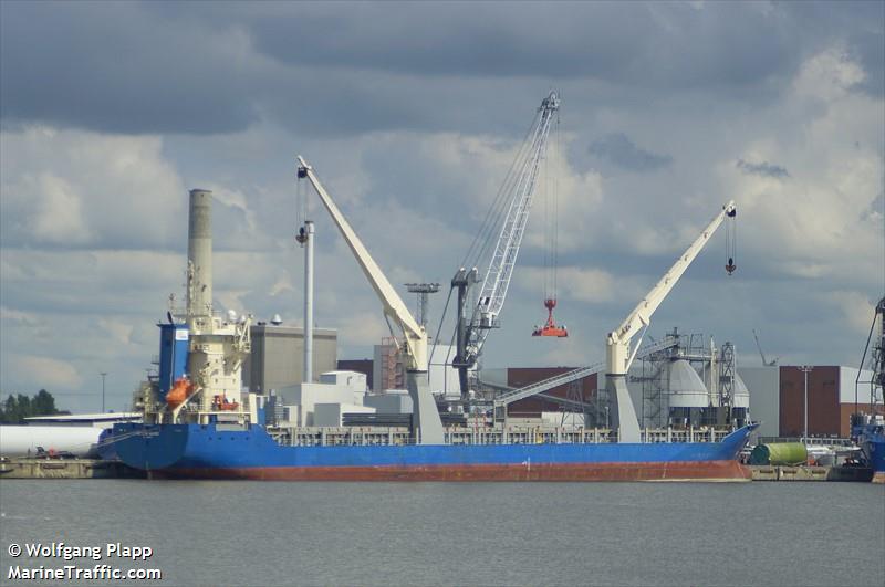 hc eva marie (General Cargo Ship) - IMO 9369071, MMSI 305113000, Call Sign V2GM7 under the flag of Antigua & Barbuda