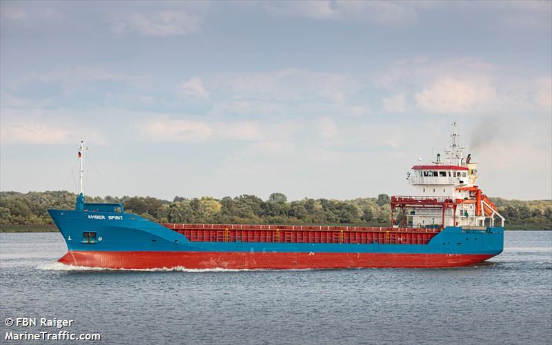 amber spirit (General Cargo Ship) - IMO 9142643, MMSI 305391000, Call Sign V2QQ3 under the flag of Antigua & Barbuda