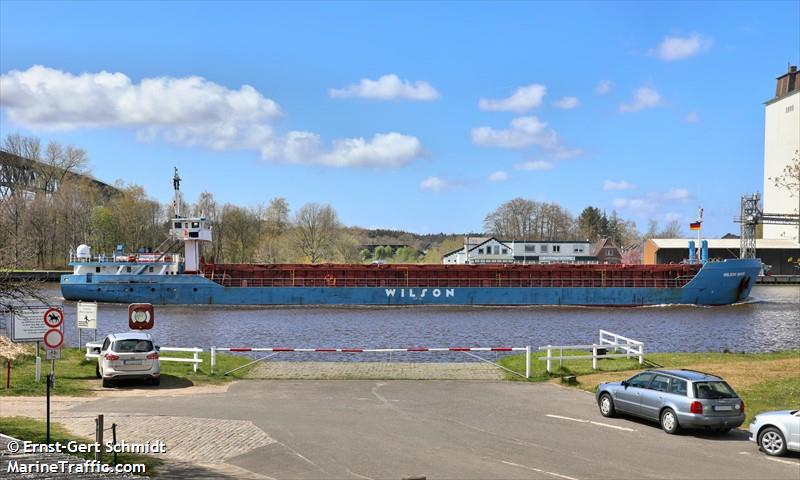 wilson main (General Cargo Ship) - IMO 8913485, MMSI 314182000, Call Sign 8PRQ under the flag of Barbados