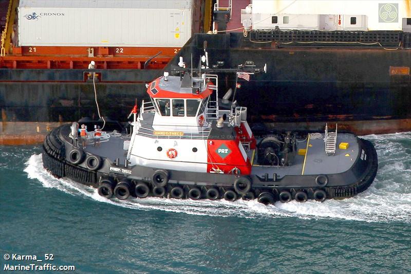 handy three (Tug) - IMO , MMSI 367529160, Call Sign WDG3740 under the flag of United States (USA)