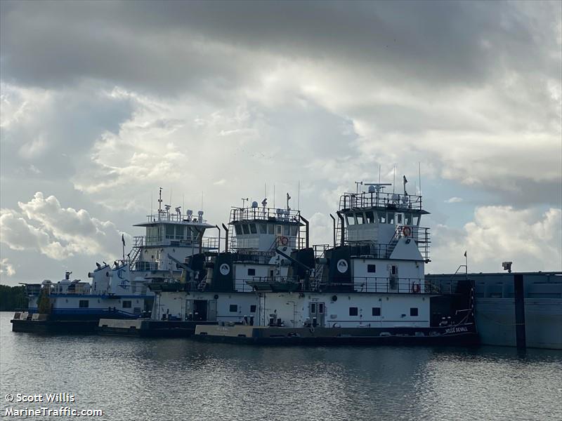 velle devall (Tug) - IMO , MMSI 368075450, Call Sign WDK6529 under the flag of United States (USA)