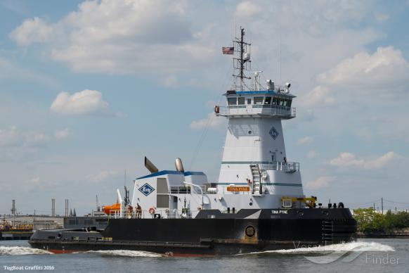 tina pyne (Pusher Tug) - IMO 9758959, MMSI 369020000, Call Sign WDI5698 under the flag of United States (USA)