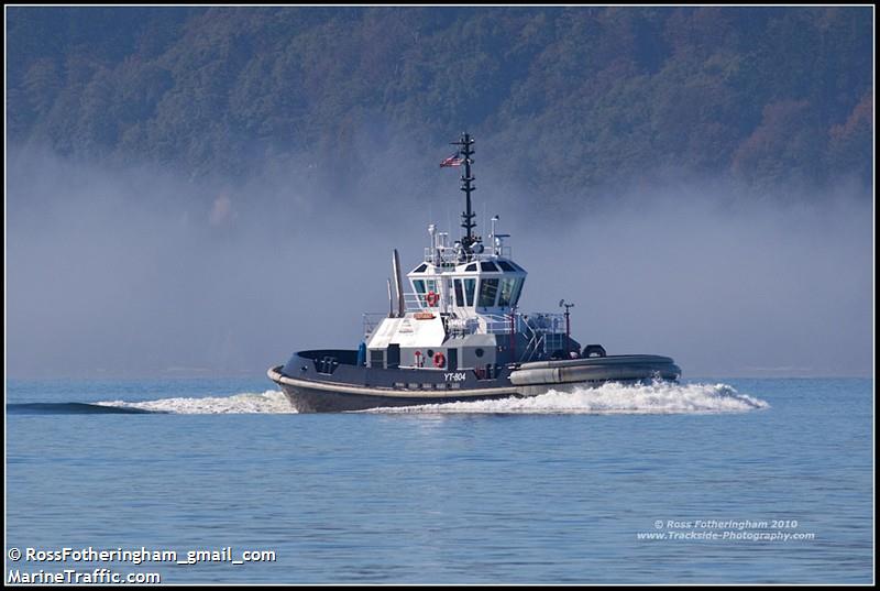 yt 804 defiant (Towing vessel) - IMO , MMSI 369970414 under the flag of United States (USA)