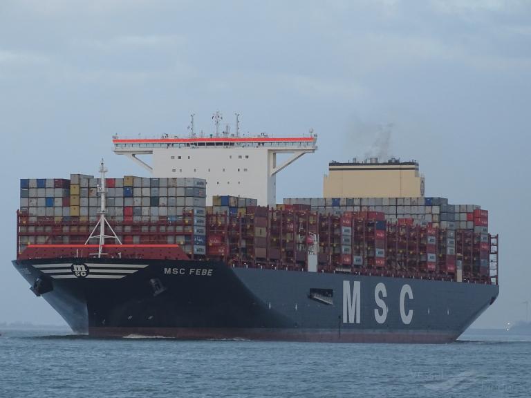 msc febe (Container Ship) - IMO 9839478, MMSI 372729000, Call Sign 3EXK8 under the flag of Panama