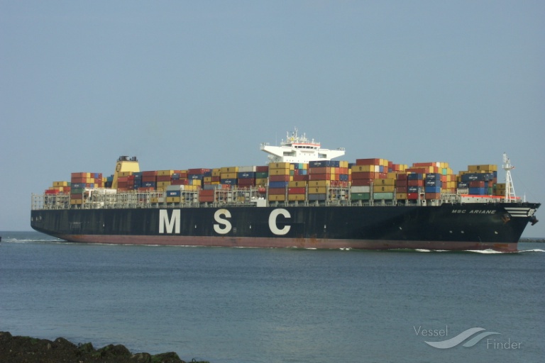 msc ariane (Container Ship) - IMO 9484443, MMSI 373355000, Call Sign 3FDA3 under the flag of Panama