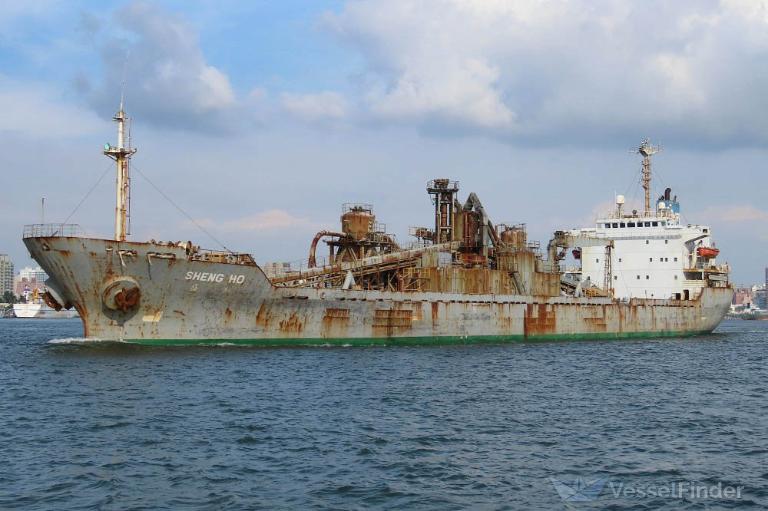 sheng ho (Cement Carrier) - IMO 8611752, MMSI 416357000, Call Sign BNJG under the flag of Taiwan