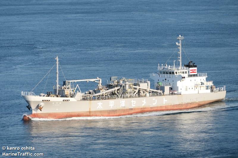 kaimonmaru (Cement Carrier) - IMO 8743359, MMSI 431000938, Call Sign JD2919 under the flag of Japan
