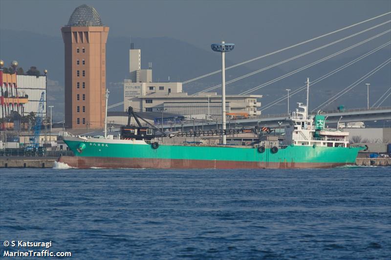 houeimaru no8 (Cargo ship) - IMO , MMSI 431009988, Call Sign JD4242 under the flag of Japan