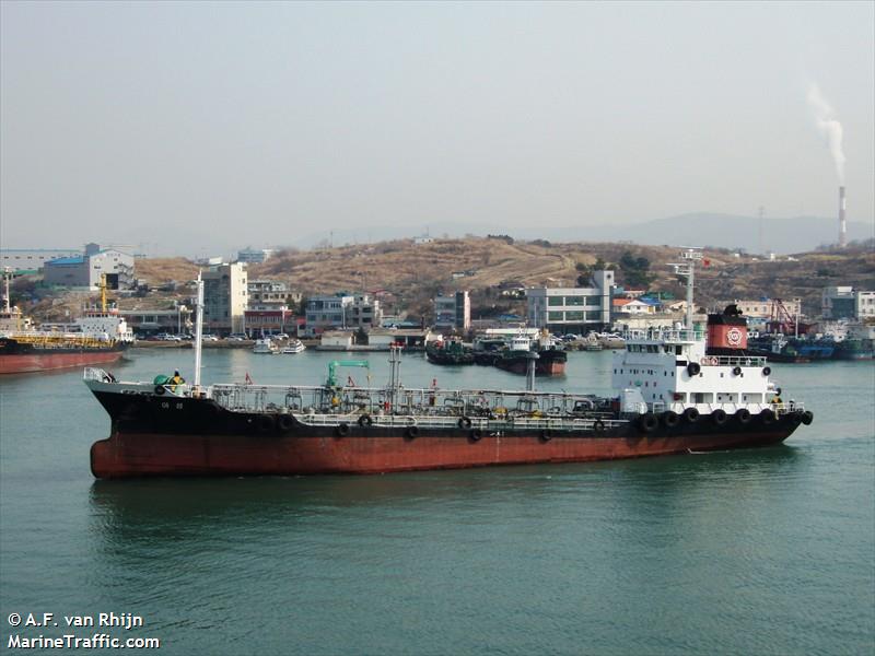 tae jin ho (Oil Products Tanker) - IMO 9152193, MMSI 440132190, Call Sign 090211 under the flag of Korea