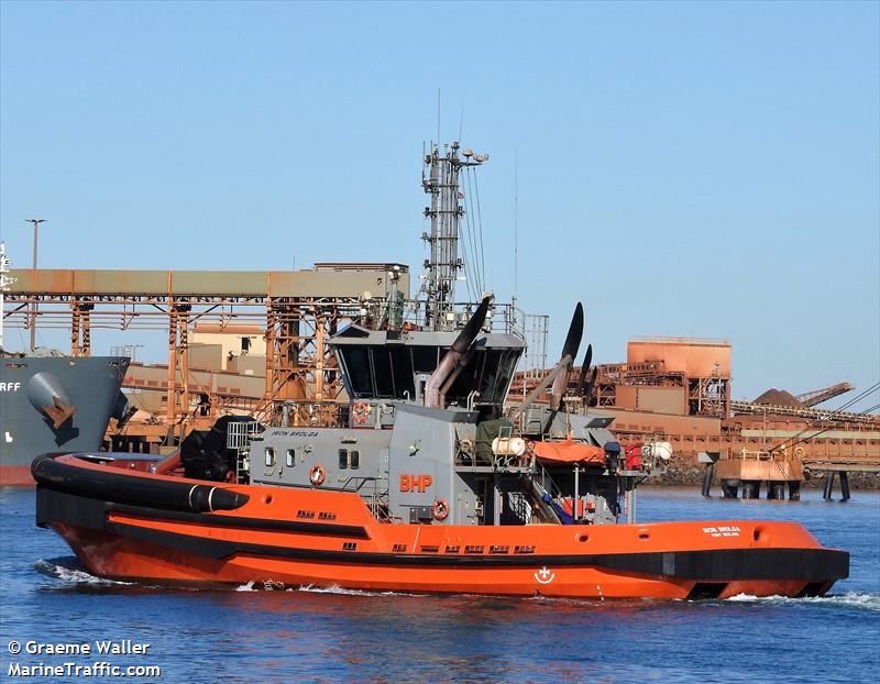 iron brolga (Tug) - IMO 9784984, MMSI 503000113, Call Sign VNZ2377 under the flag of Australia