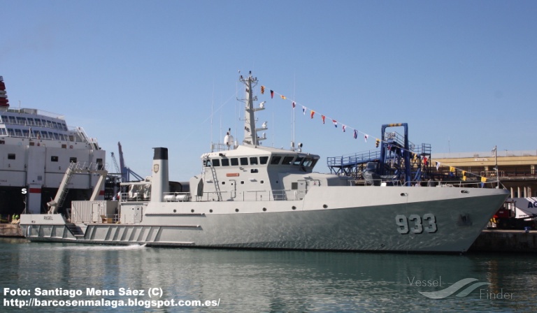 kri rigel (Military ops) - IMO , MMSI 525014077, Call Sign PLJJ under the flag of Indonesia