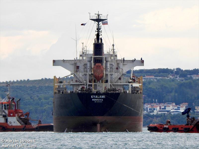 kyalami (Bulk Carrier) - IMO 9574200, MMSI 636017895, Call Sign D5NF4 under the flag of Liberia